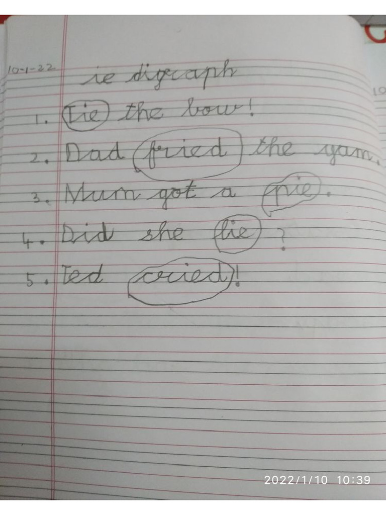 10.1.22 - Digraph Ie | PDF