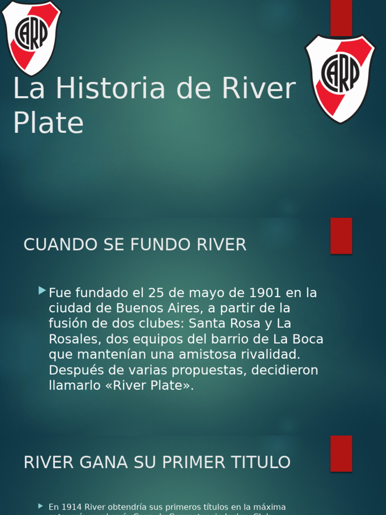 Historia y Títulos de River Plate | PDF