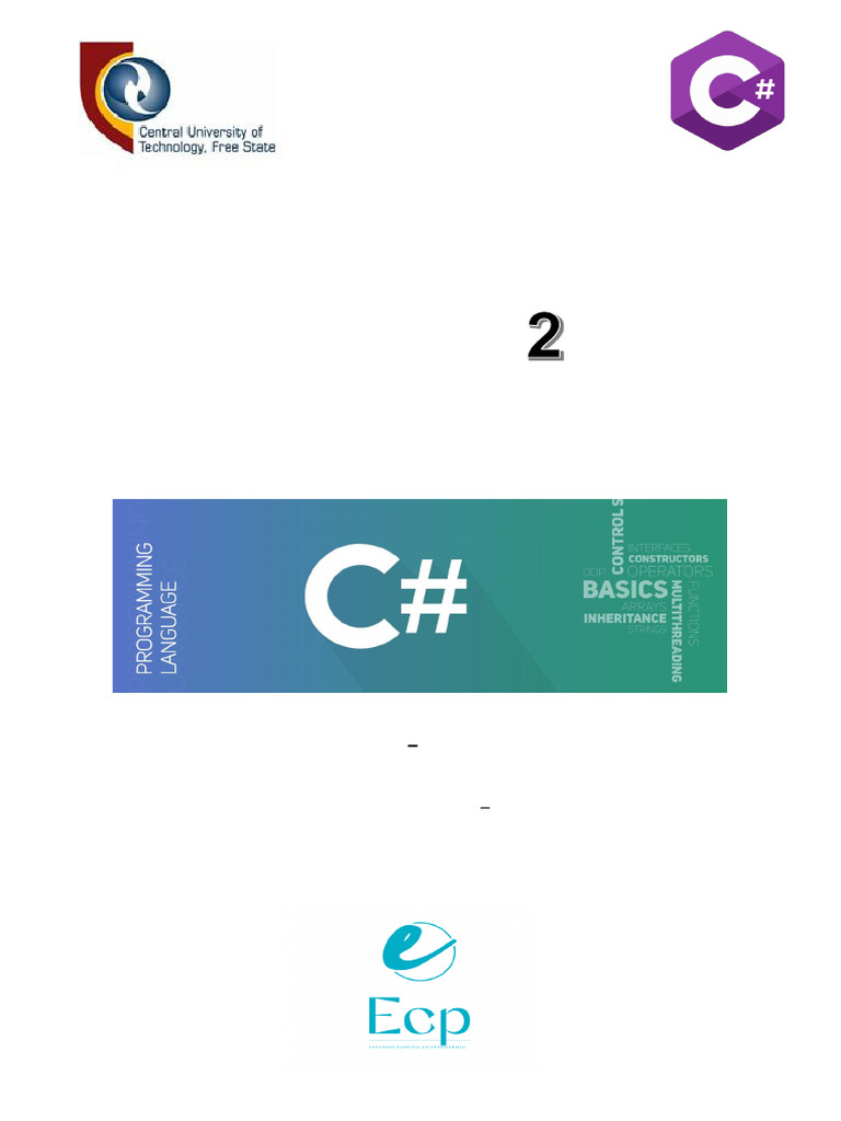 C# Programming Book S2 | PDF | Control Flow | C Sharp (Programming ...