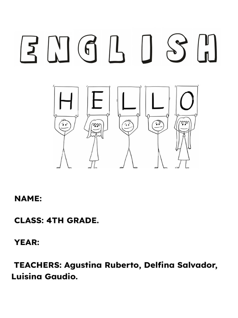 Cuadernillo 4to Grado Pdf