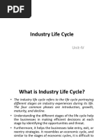 Understanding Industry Life Cycle Stages | PDF | Profit (Economics ...
