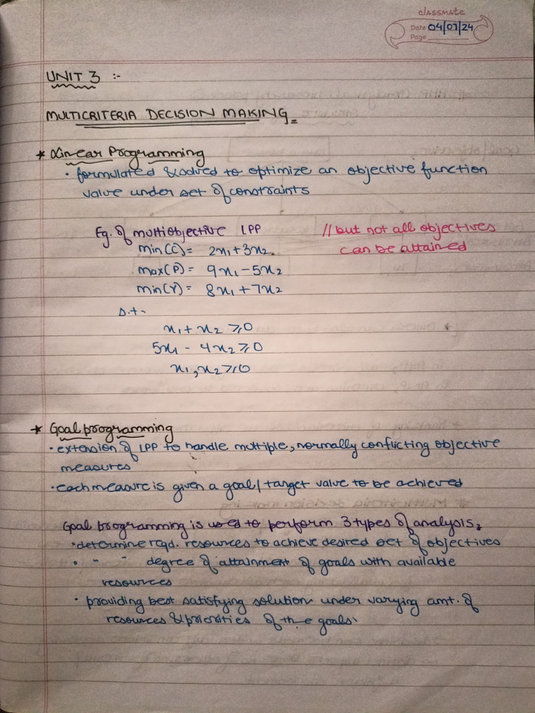 System Optimization Notes | PDF