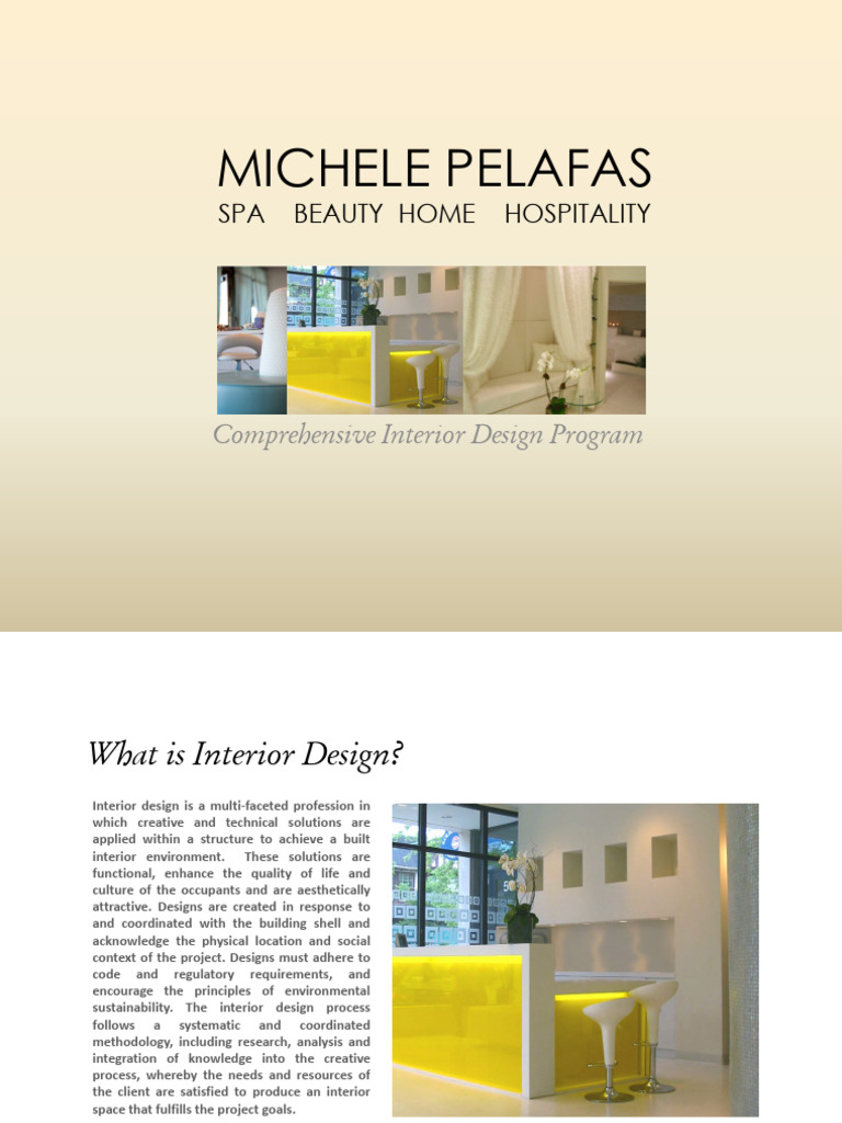 Comprehensive Interior Design by Michele Pelafas | PDF | 3 D Computer ...