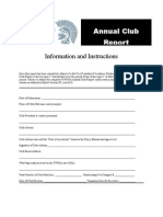 Annual Club: Information and Instructions