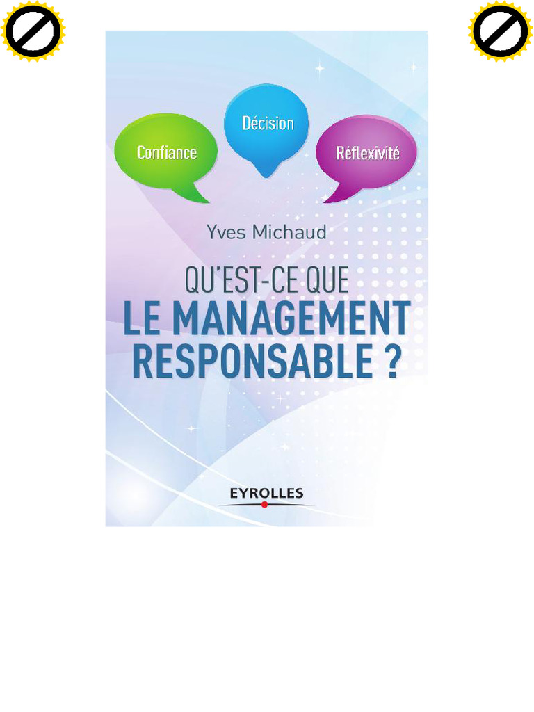 Management Responsable : Concepts Clés | PDF