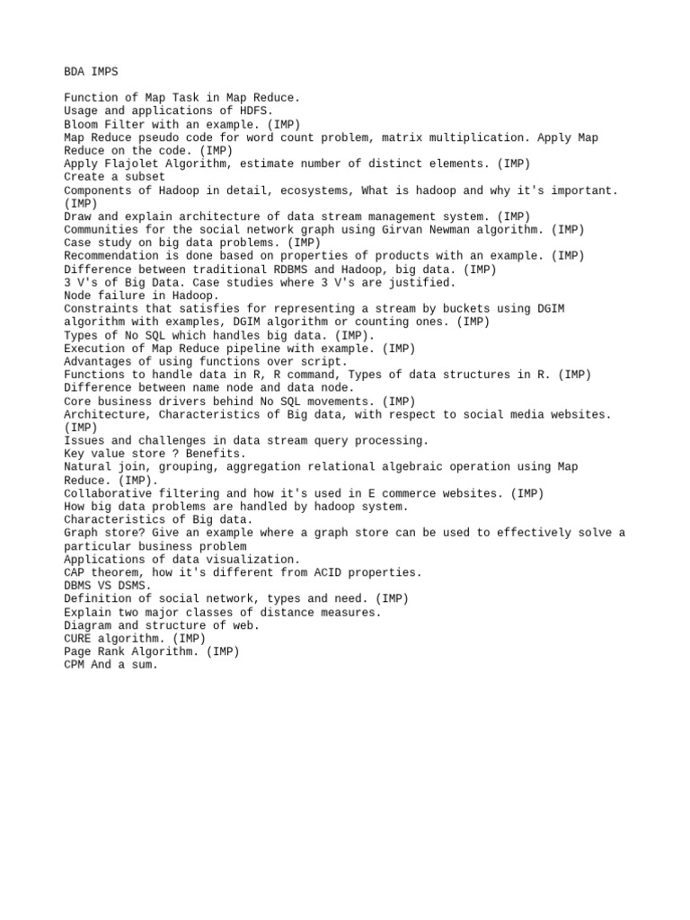 Bda imps pdf