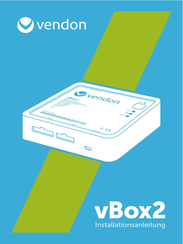 Vendon Vbox2 Installationsanleitung | PDF