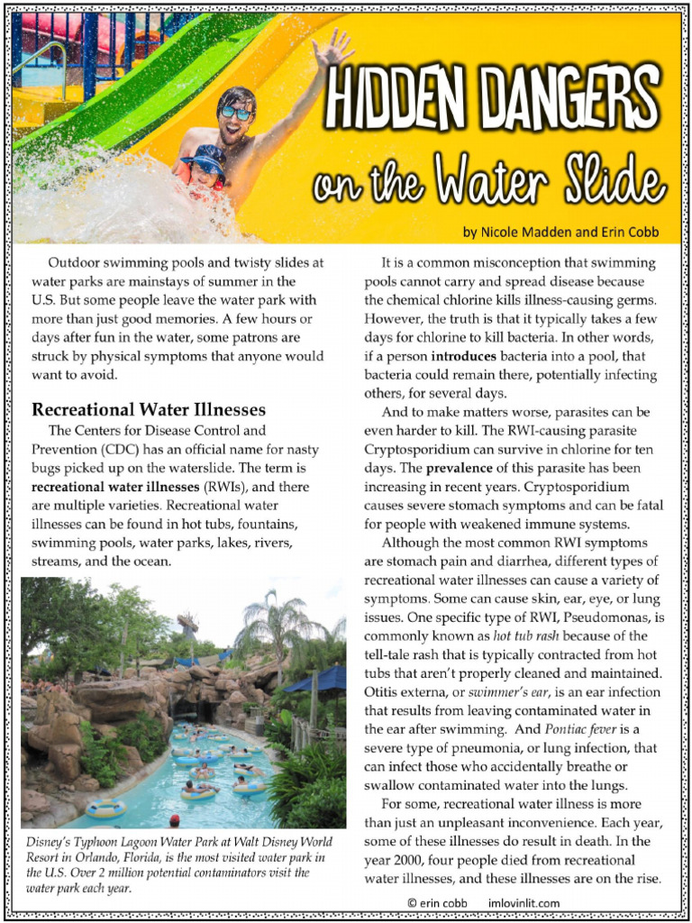 CE Hidden Dangers On The Water Slide | PDF
