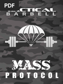 Tactical Barbell Mass Protocol - K Black