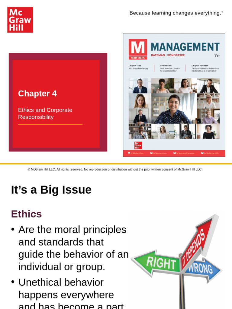 MGT111-chapter 4 | PDF | Corporate Social Responsibility | Economies