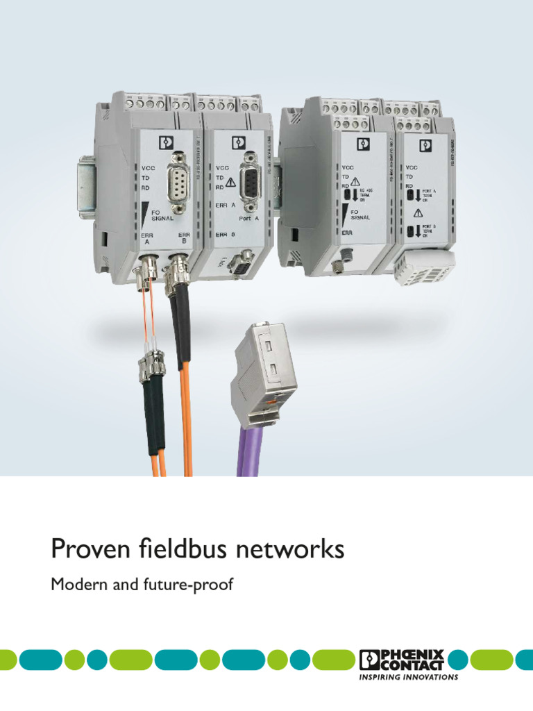 Proven Fieldbus Networks Guide | PDF | Electrical Connector | Network ...