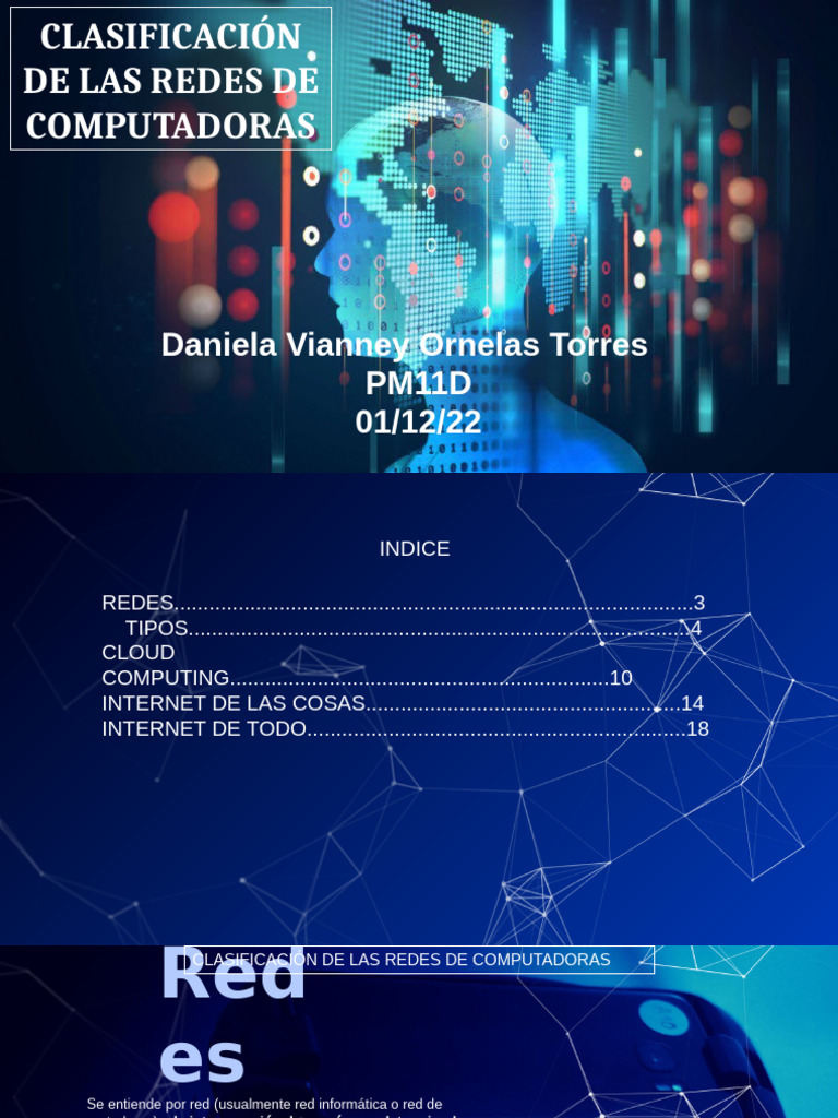 Clasificación de Las Redes de Computadora | PDF | Computación en la ...
