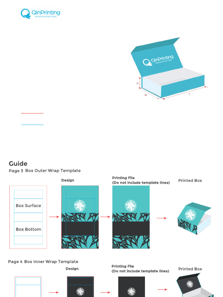 Magnetic Closure Box Template Guide | PDF