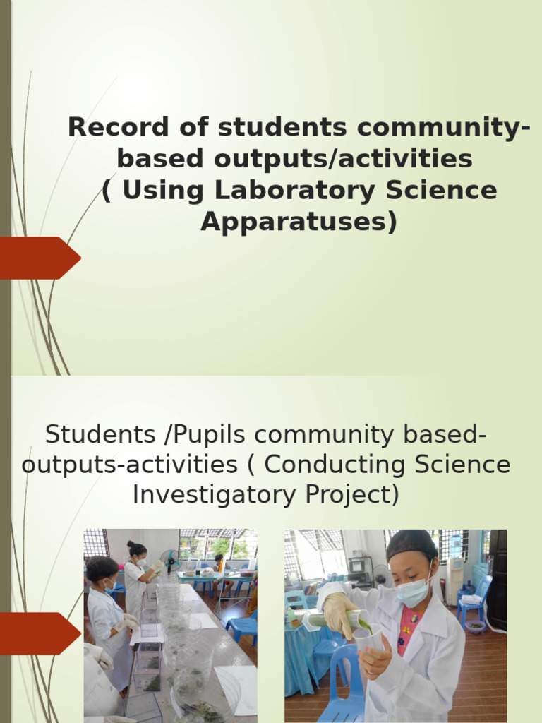 Student Science Investigatory Projects | PDF