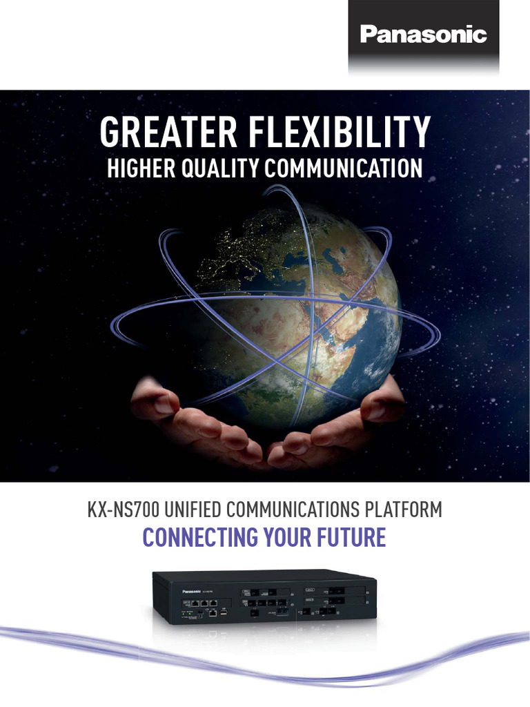 Panasonic KX-NS700 Unified Communications | PDF | Call Centre | Voicemail