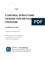 Control Structure Design For Methanol Process