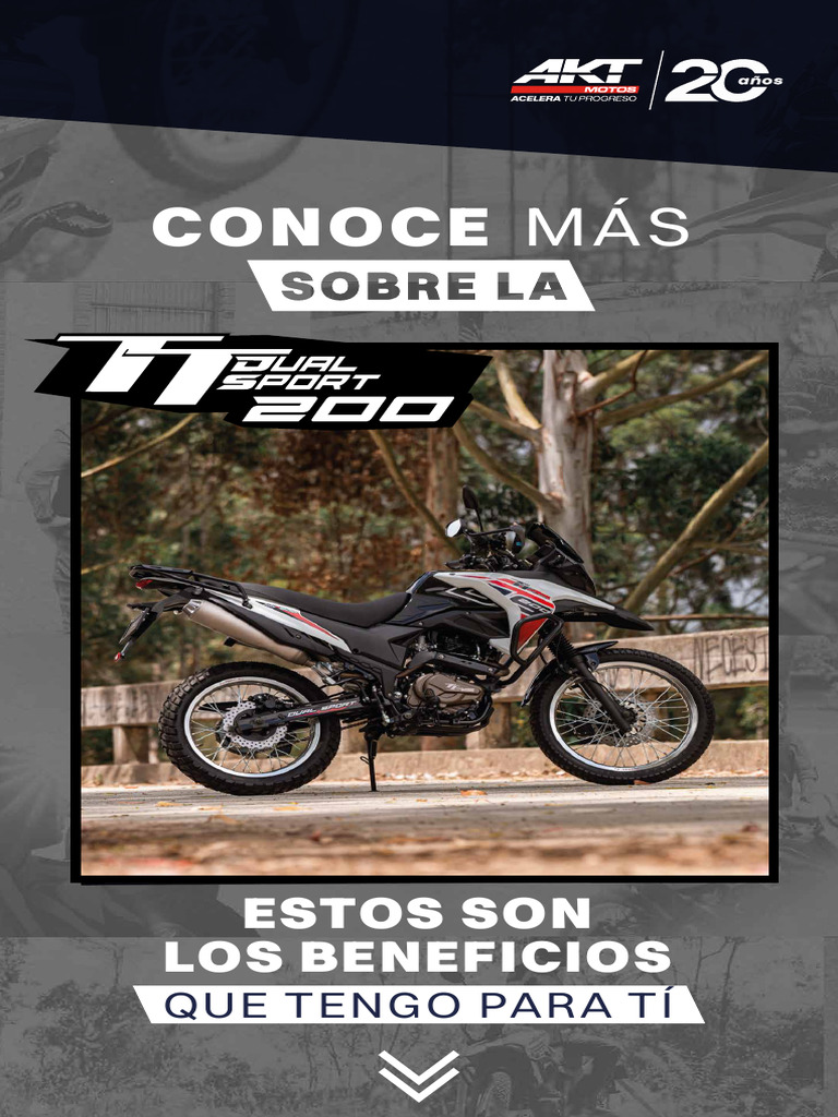 Ficha Técnica TT Dual Sport 200 | PDF | Tecnología