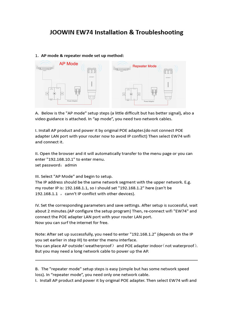 Photo inspiration: Fresh Look at Joowin Ew74 Setup And Troubleshooting Guide Pdf Wi Fi