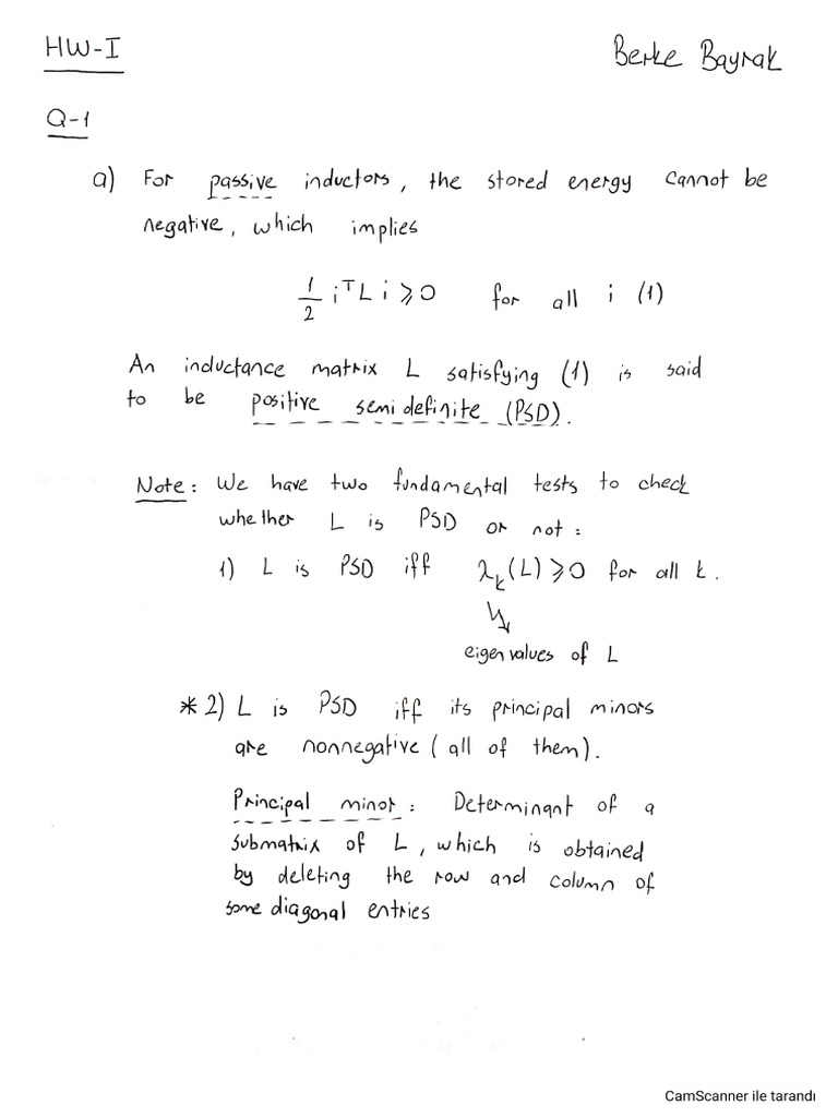 EE202 HW1 Solutions by Berke Bayrak | PDF