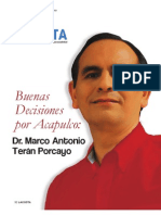 Marco Teran Porcayo Revista La Costa Presidente Buenas Decisiones