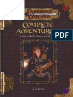 D&D 3ed - Complete Adventurer