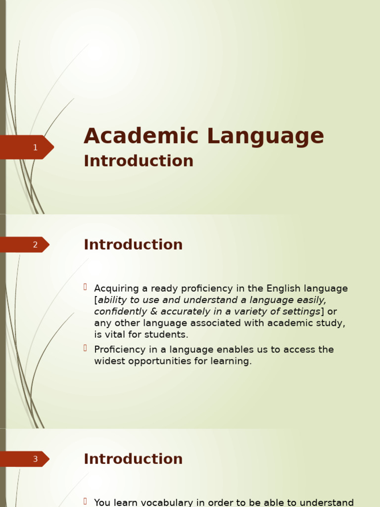 Mastering Academic Language Skills | PDF | Vocabulary | English Language
