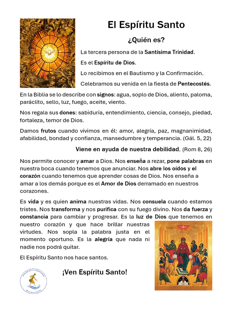 El Espíritu Santo | PDF
