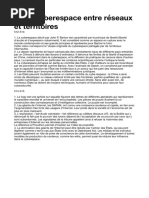 Jalon Cyberespace Entre Réseaux Et Territoires 2 | PDF | Chine ...