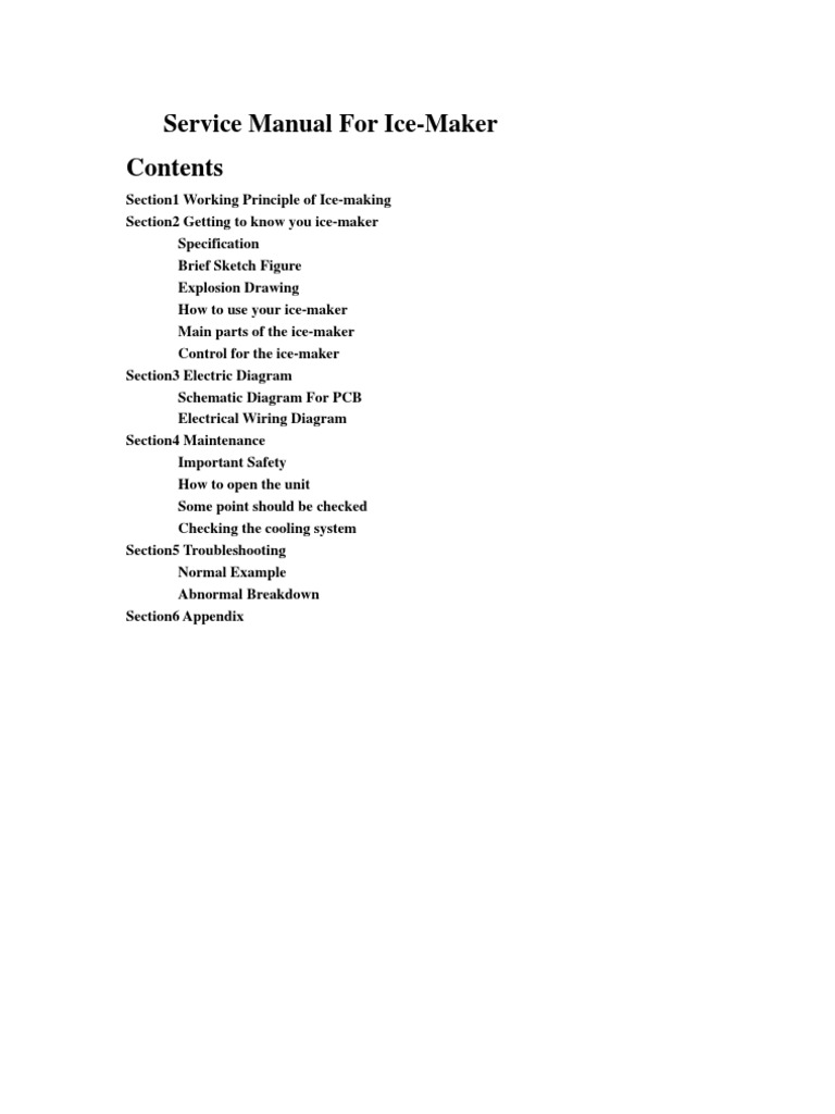 HZB15S Service Manual PDF Ice Air Conditioning