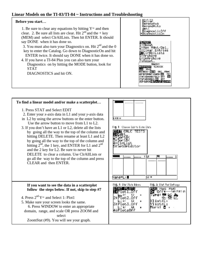 Linear Regression and Troubleshooting On The Ti With R | PDF ...