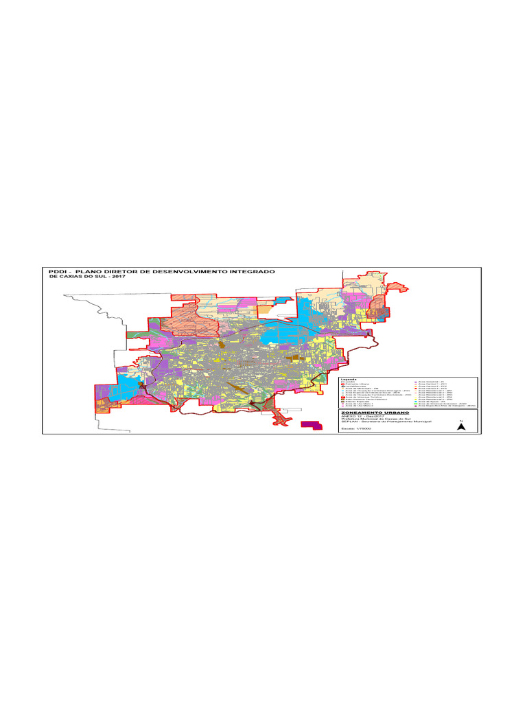 Anexo 3 - Mapa Plano Diretor - 2017 | PDF