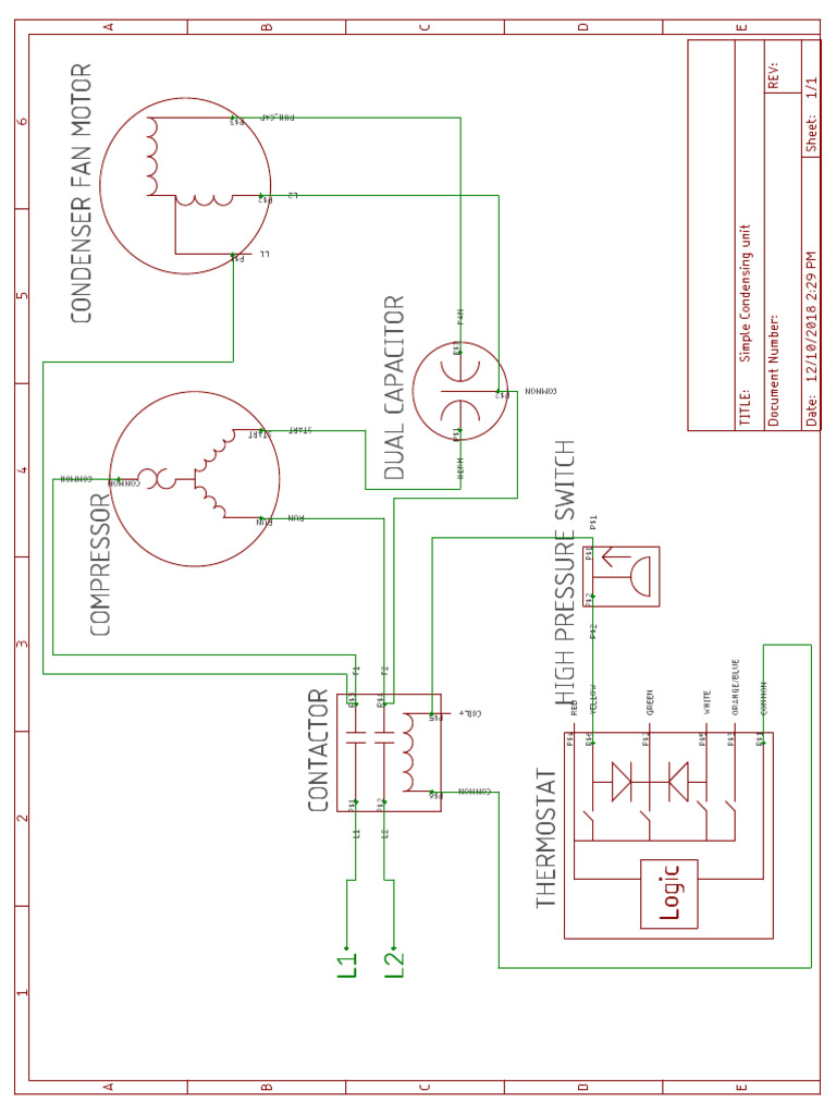 Simple Condensing Unit | PDF