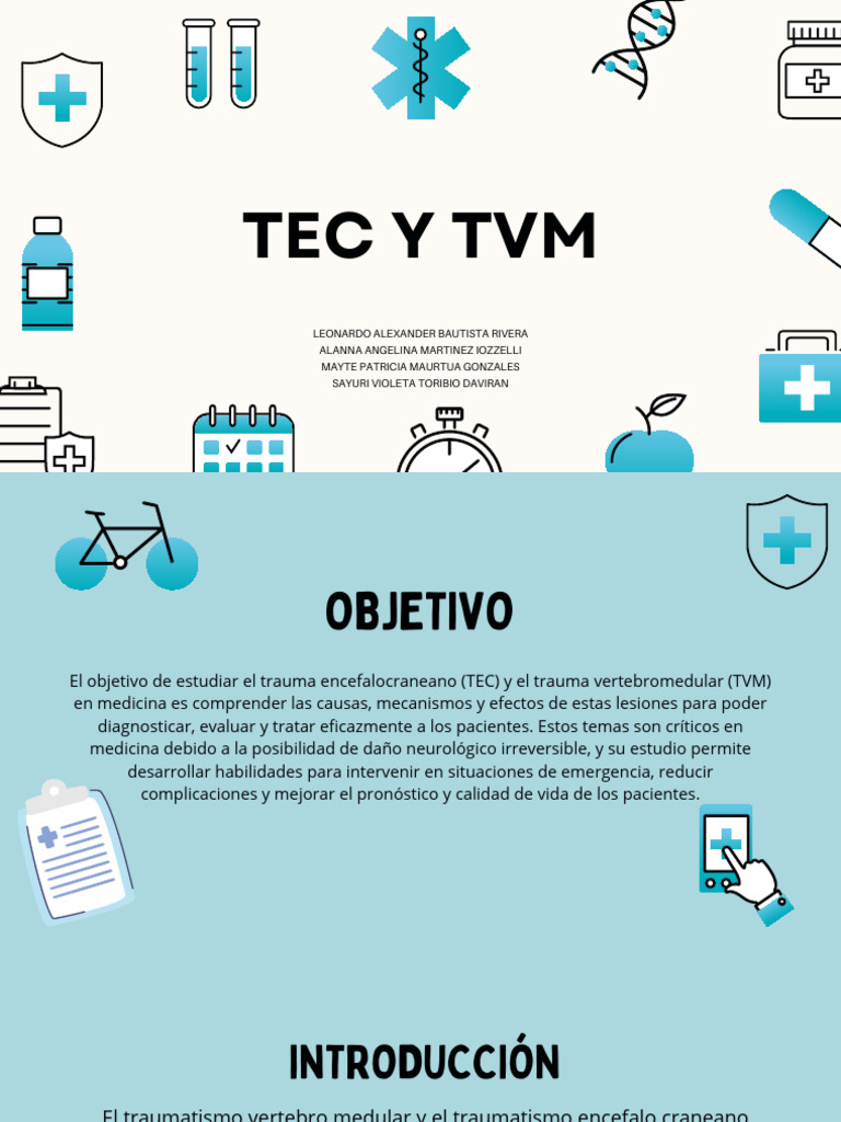 Tipos de Traumatismo Craneal y TVM | PDF | Lesión cerebral traumática ...
