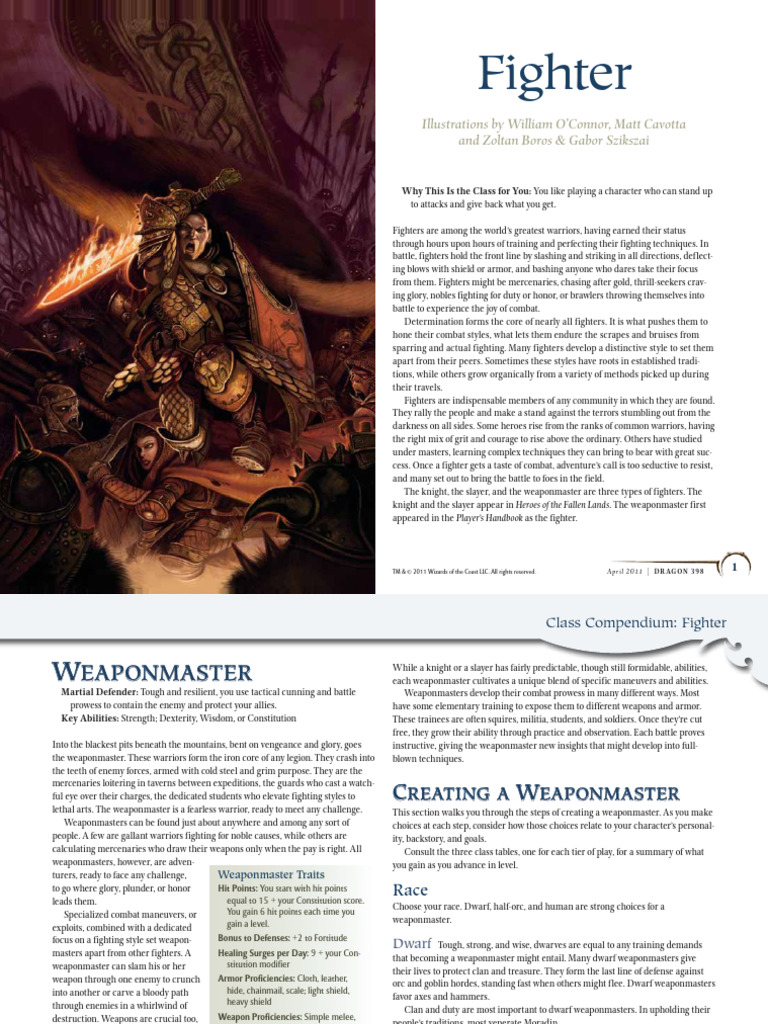 Errata Guerreiro | PDF | Dwarf (Dungeons & Dragons) | Fighter Aircraft