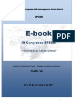 E-Book III Congresso SPESM - Informação e Saúde Mental