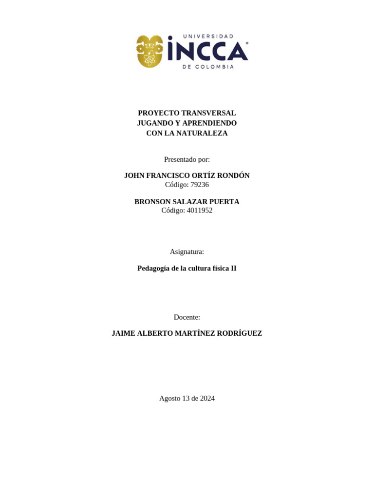 Fomentando el Amor por la Naturaleza | PDF | Evaluación | Entorno natural