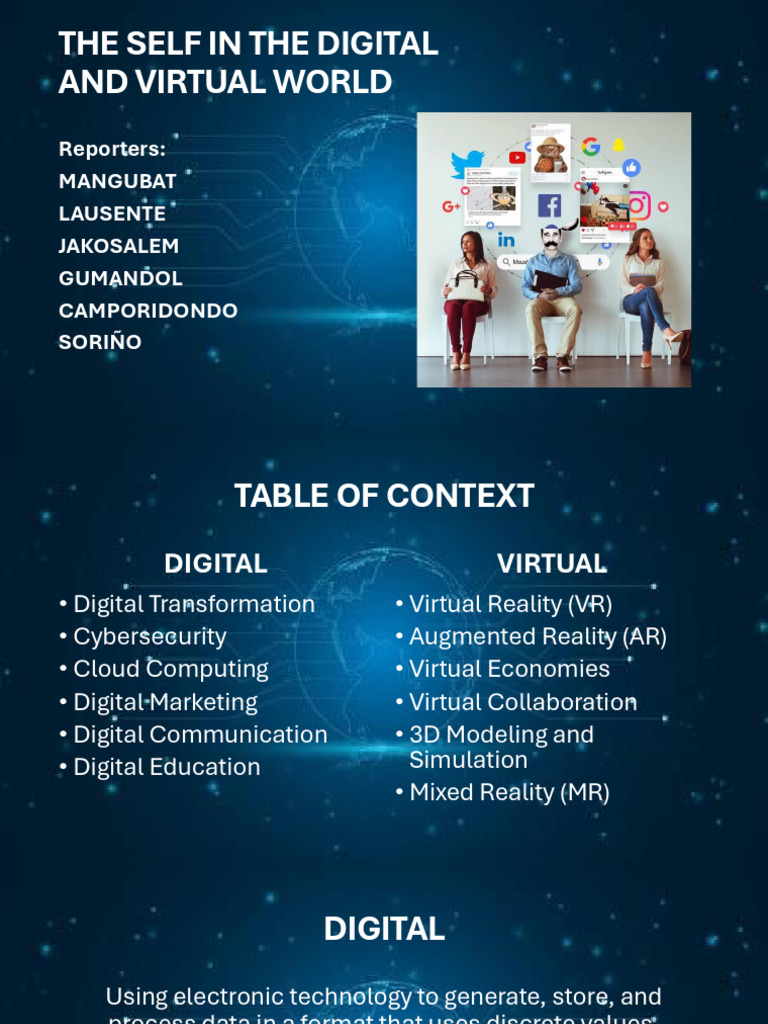 The Self in Digital and Virtual Realms | PDF | Computers | Art