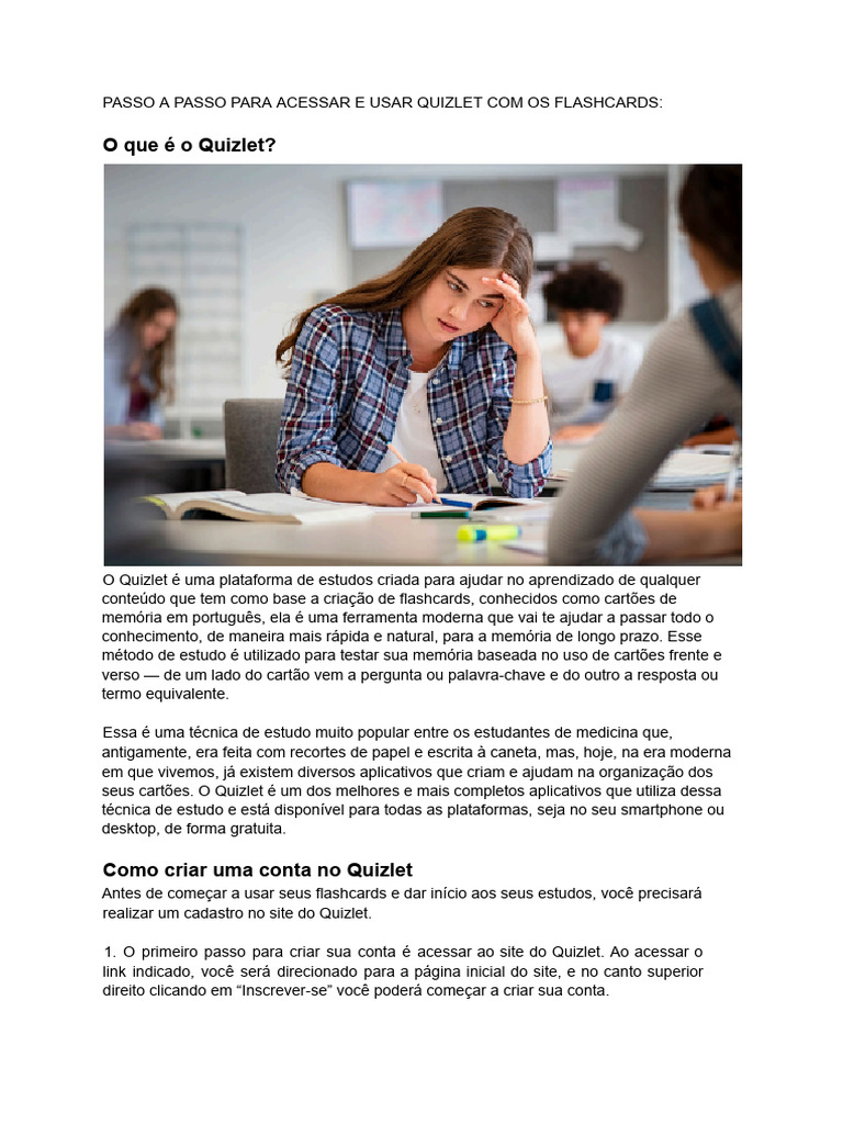 Passo+a+Passo+Para++Flashcards +osseos+ | PDF | Facebook | Informática