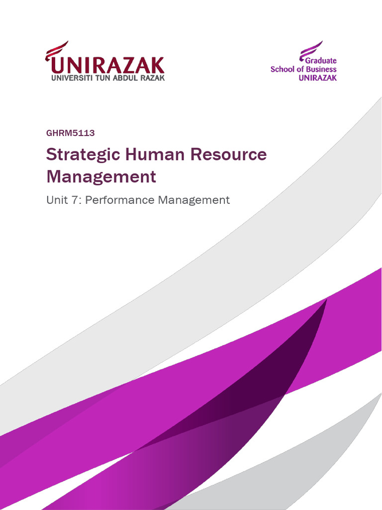 Performance Management in Malaysia | PDF | Human Resource Management | Goal