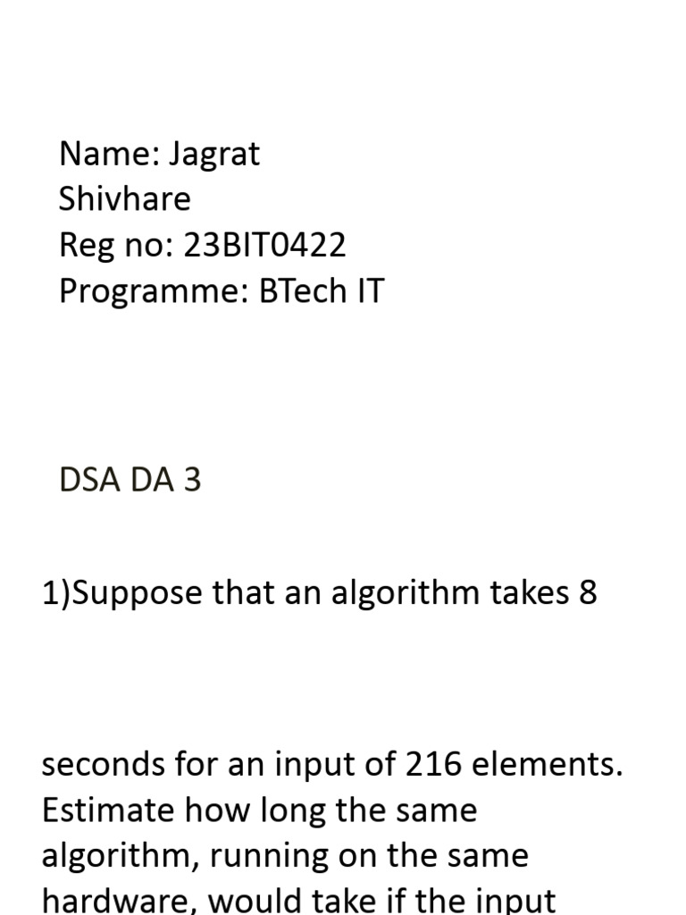 Dsa Da 3-1 - Compressed | PDF | Teaching Methods & Materials | Science ...