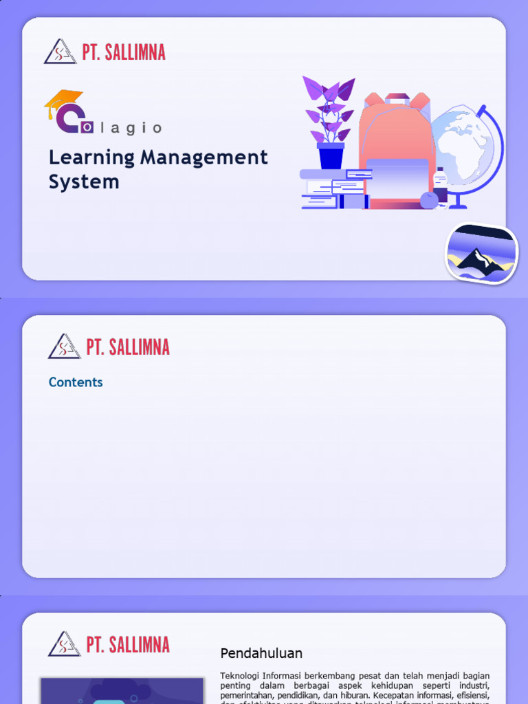 Proposal Teknis - Learning Management System Untuk Sekolah | PDF