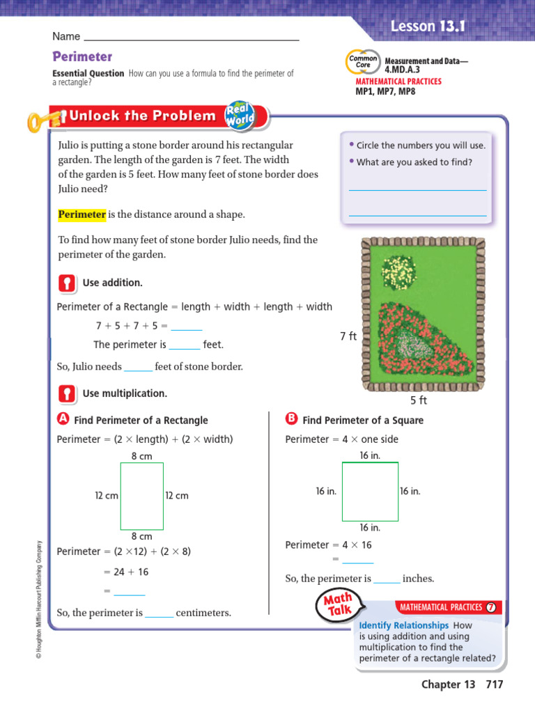 Calculating Perimeter of Shapes | PDF | Length | Foot (Unit)