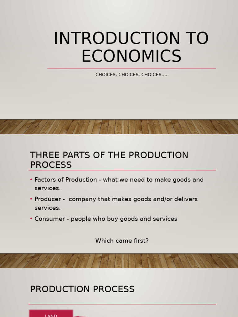 Economics Basics for Beginners | PDF | Capital (Economics ...