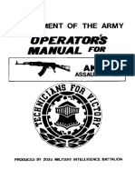 AK47 US Army Operators Manual