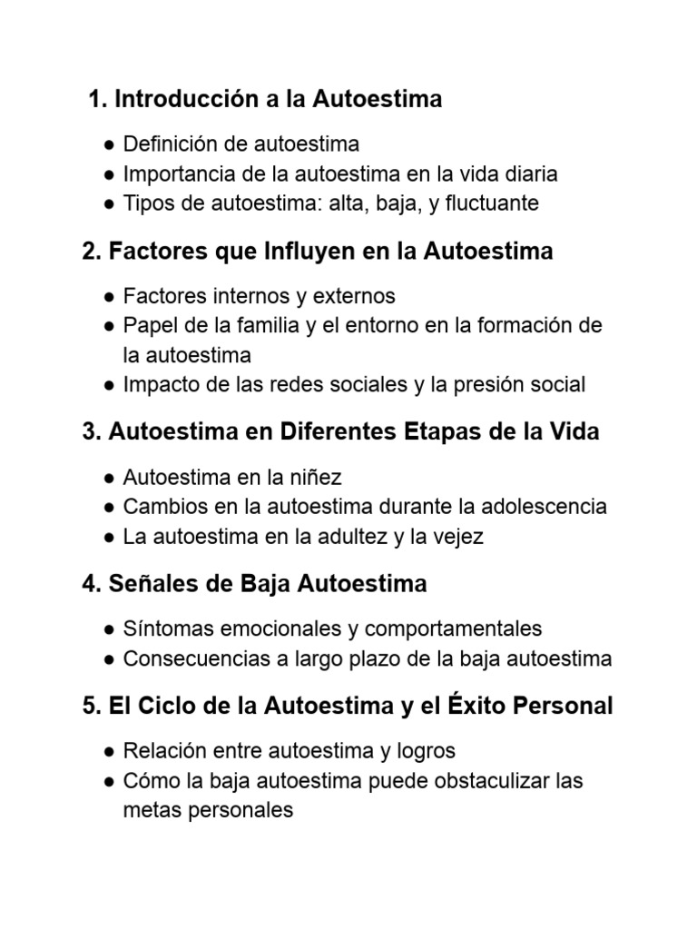 Claves para Mejorar la Autoestima | PDF | Autoestima | Las emociones