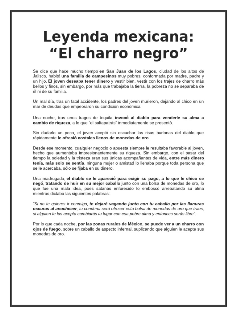 Leyenda Mexicana | PDF | Poesía