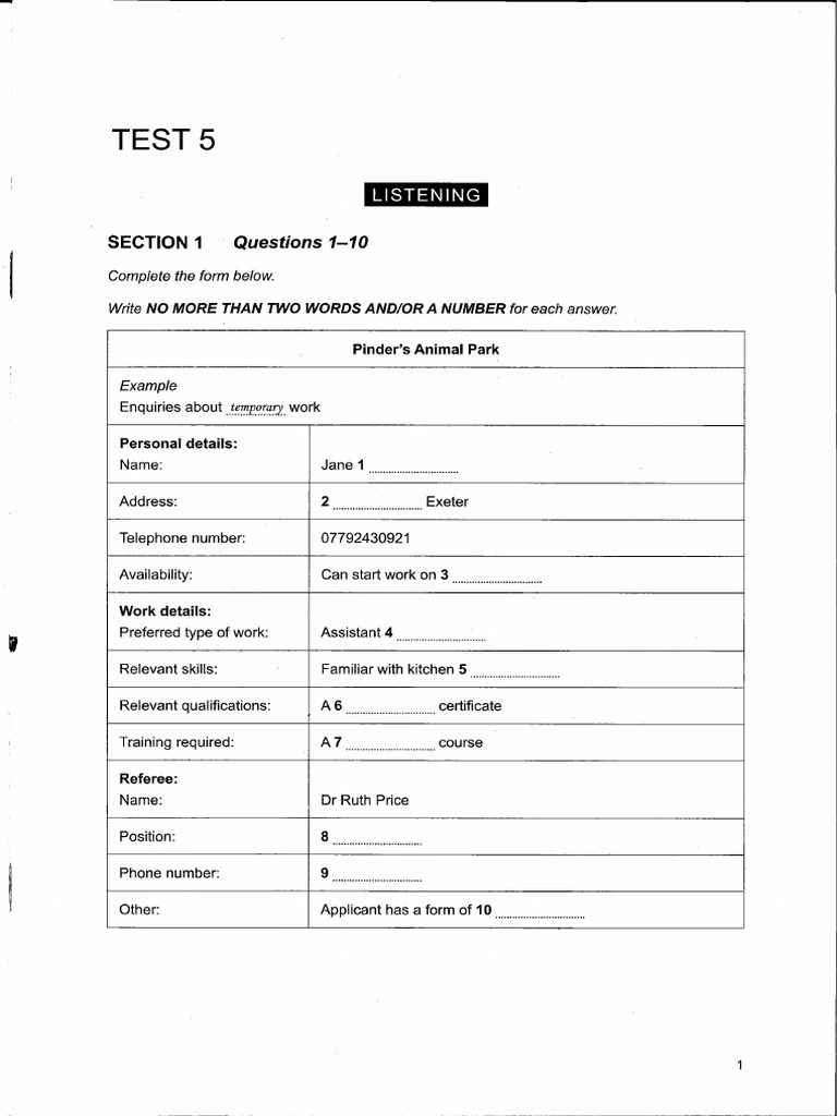 Test 5 | PDF
