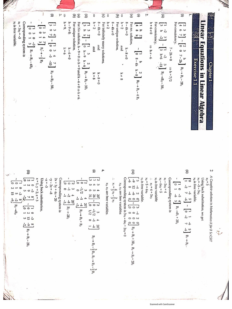 Math II Chapter 1 | PDF