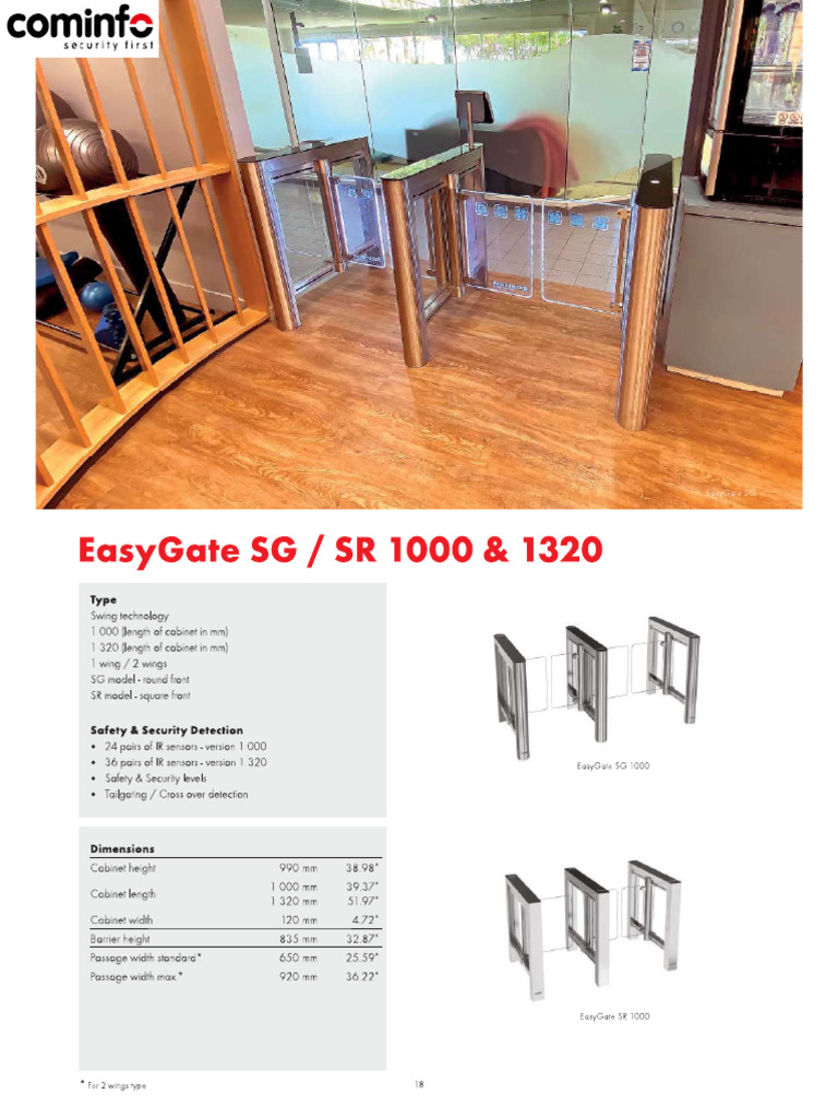 COMINFO EasyGate SG 1000-1 | PDF
