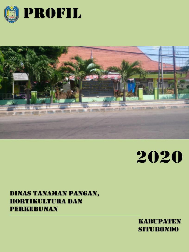 Profil Dinas TPHP Situbondo 2020 | PDF | Teknologi & Rekayasa